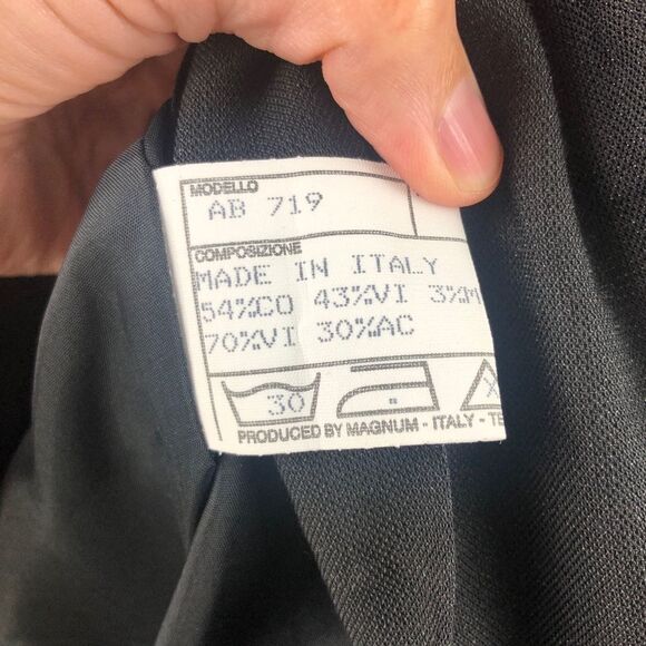 NUOVO Borgo Black Short Sleeved Tunic Size M Lagenlook Avant Garde - Picture 5 of 5